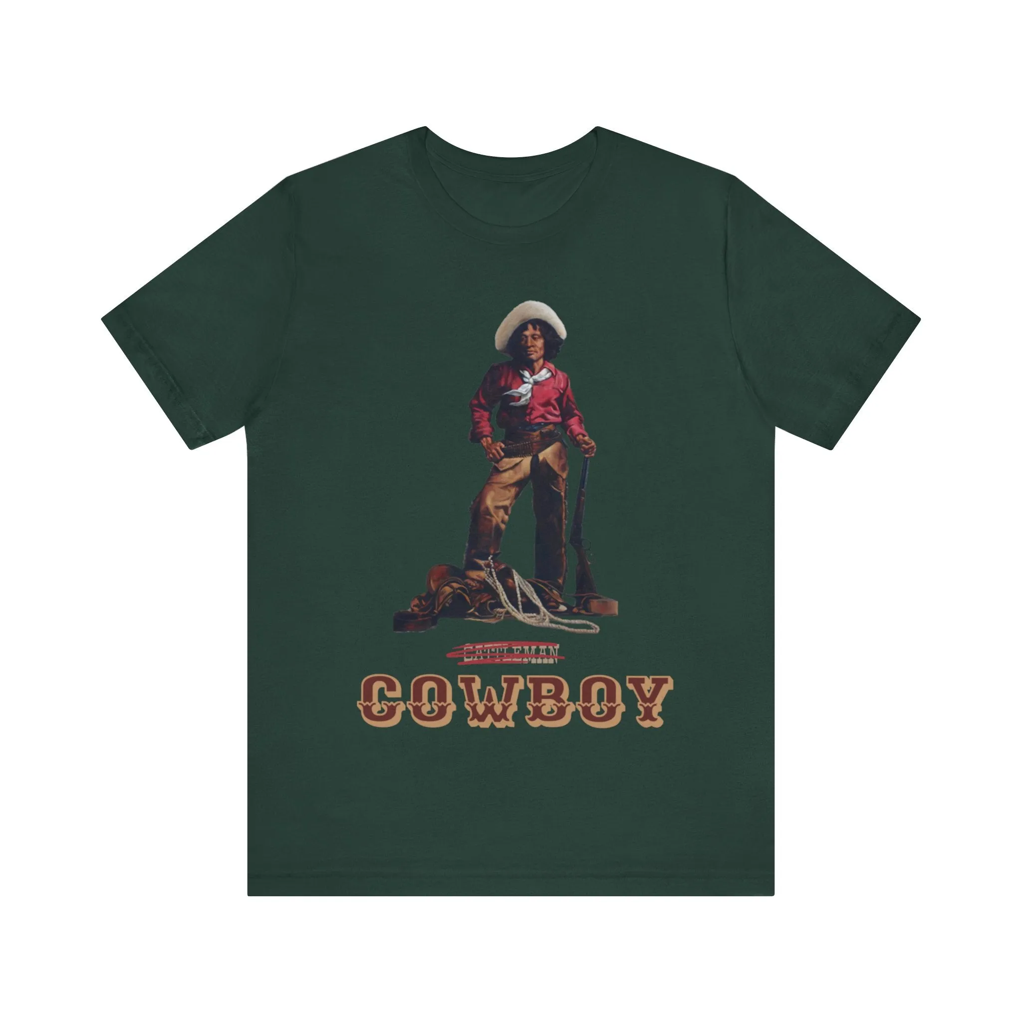 Cowboy: Unisex Short Sleeve T-Shirt