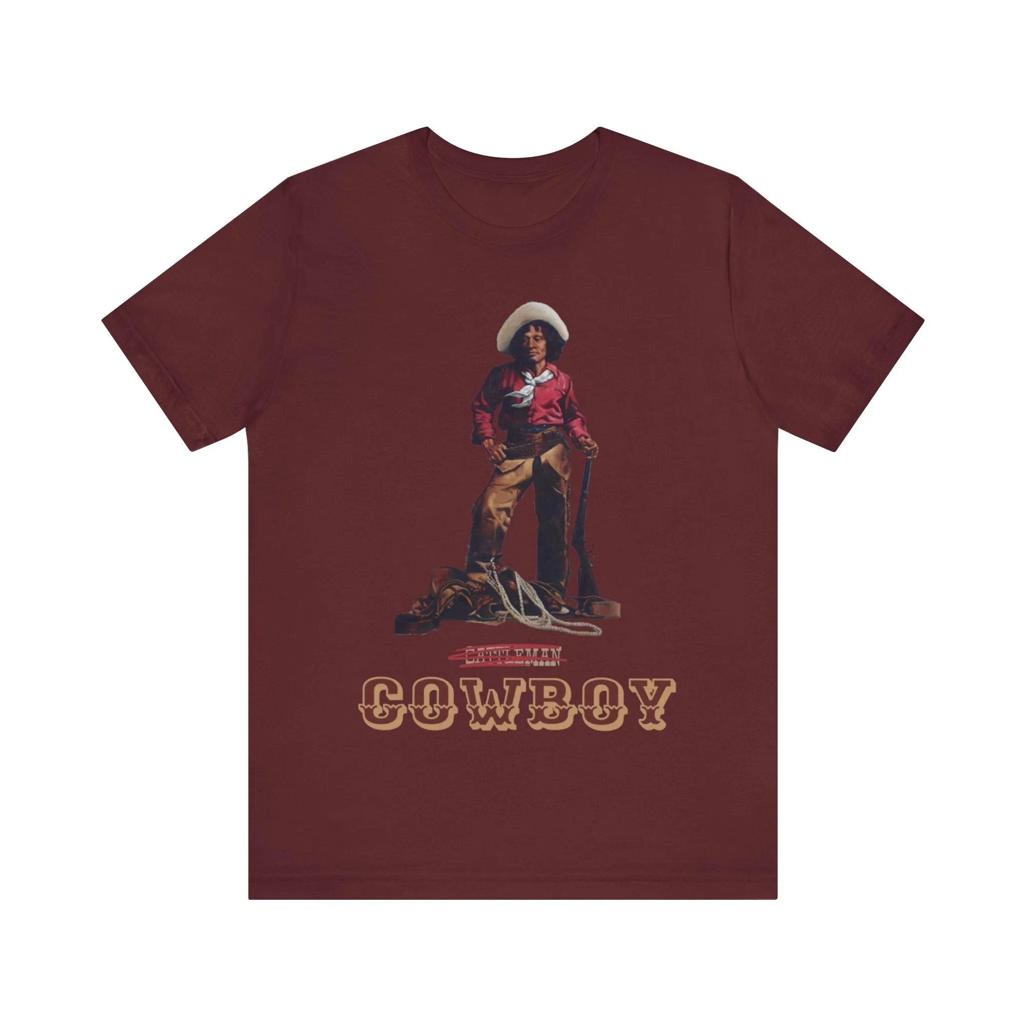 Cowboy: Unisex Short Sleeve T-Shirt