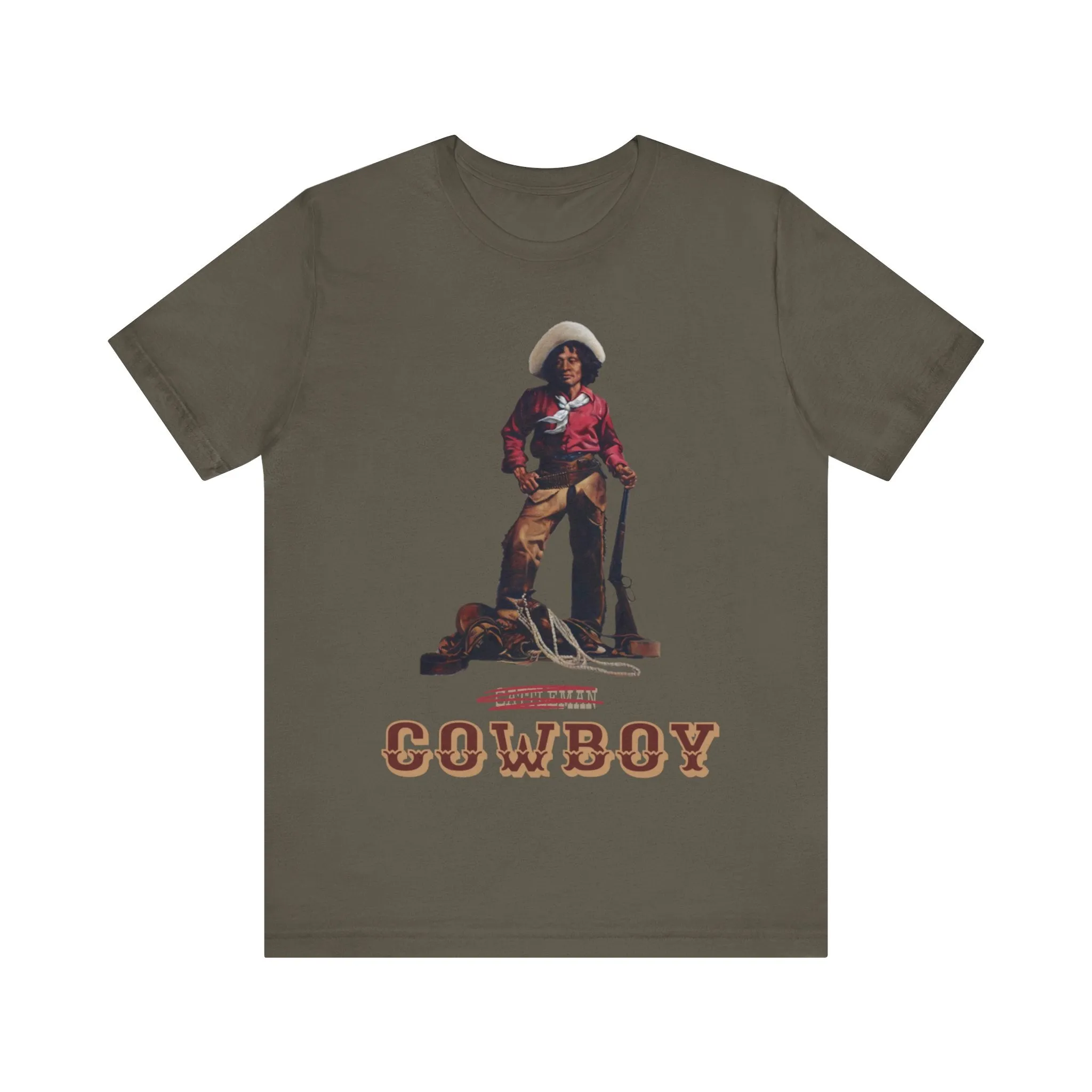 Cowboy: Unisex Short Sleeve T-Shirt