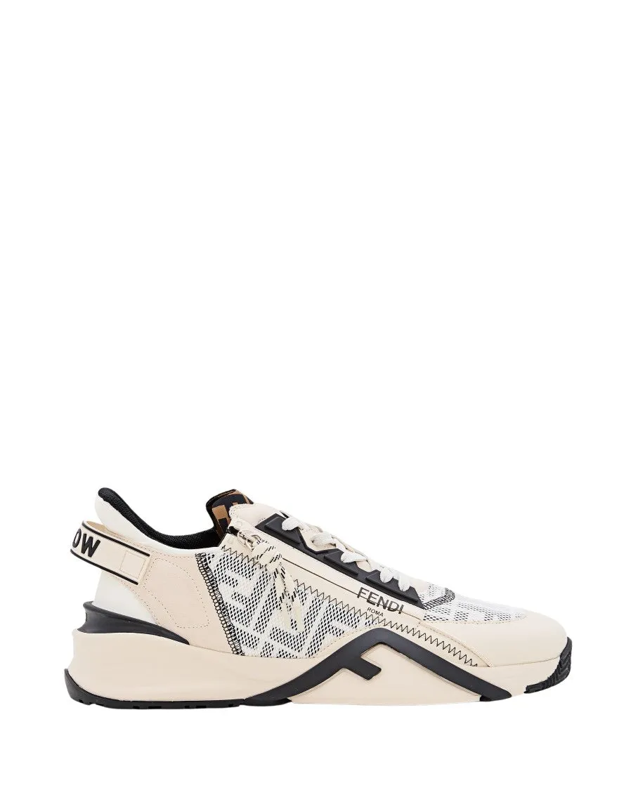 Cream Flow Ff Sneakers