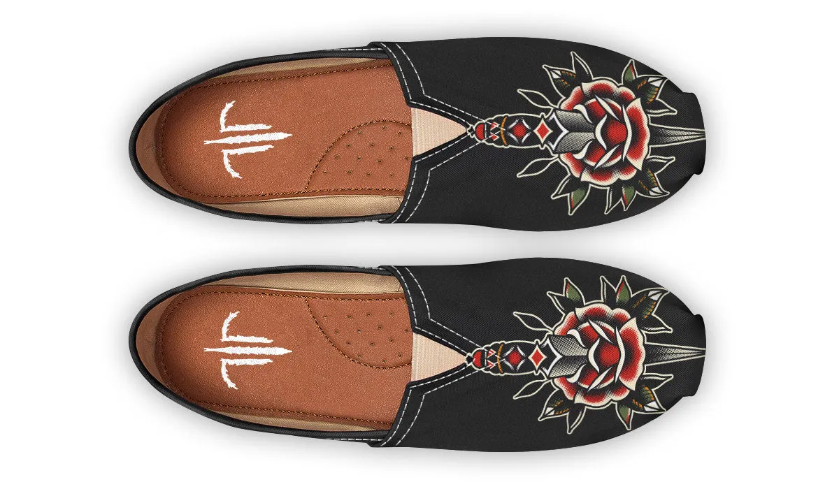 Dagger Rose Casual Shoes