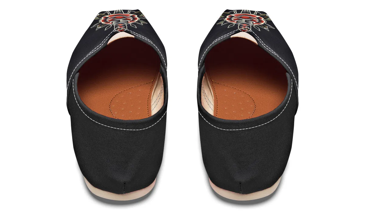 Dagger Rose Casual Shoes