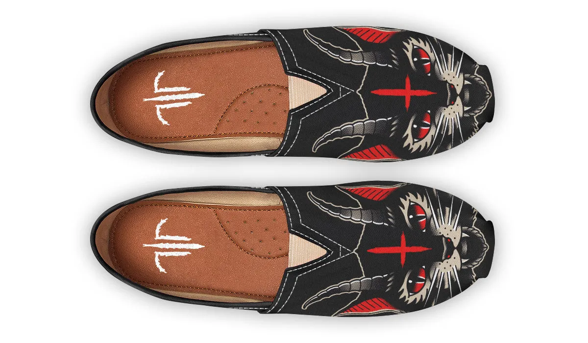 Demon Cat Casual Shoes