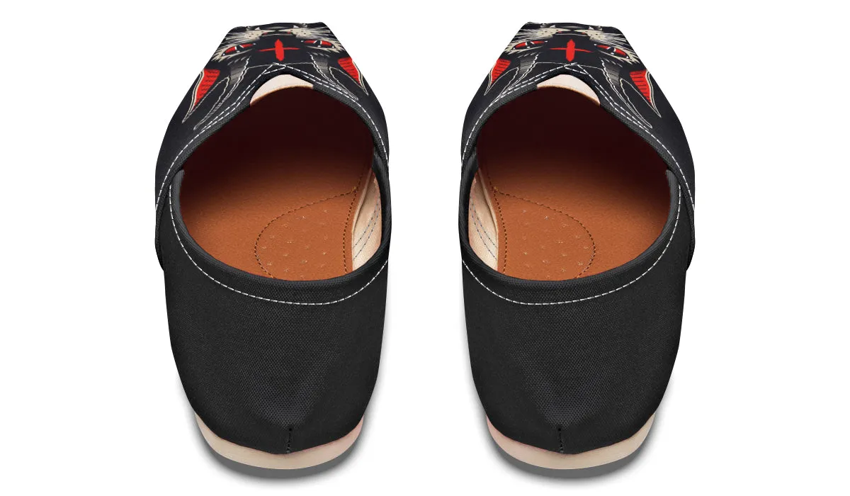 Demon Cat Casual Shoes
