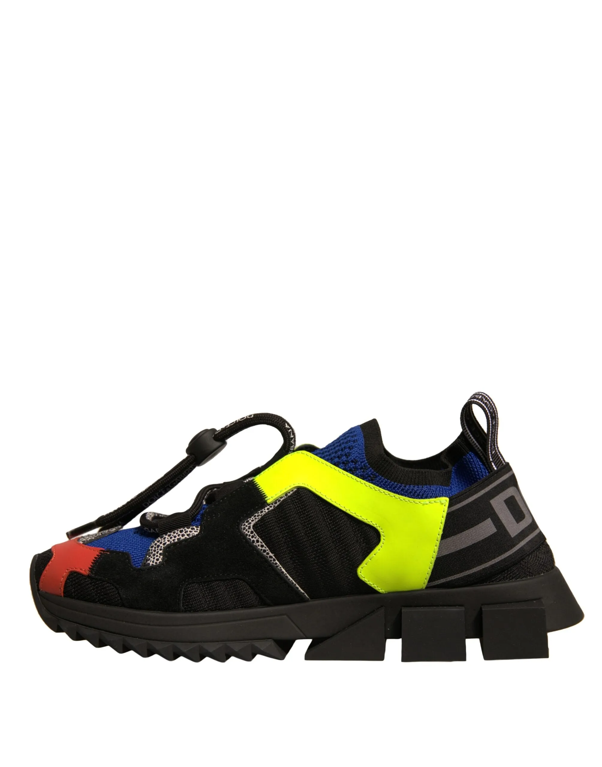 Dolce&Gabbana Sorrento Women Multicolor Sneakers Polyester Trainer Shoes EUR 37