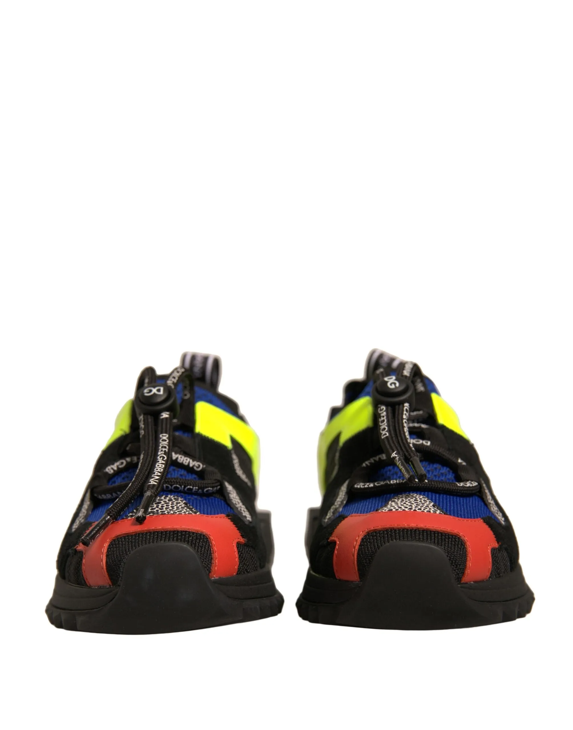 Dolce&Gabbana Sorrento Women Multicolor Sneakers Polyester Trainer Shoes EUR 37
