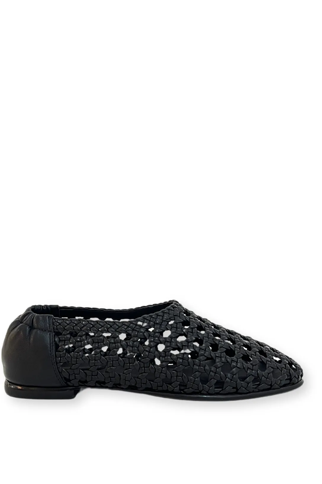 Eden Woven Ballet Flat | Black