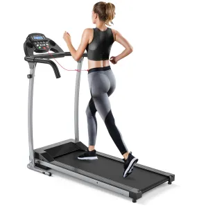 Folding Treadmill Electric /Support Motorized Power Running Fitness Machine
