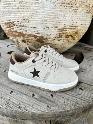 Fresh 14 Nude/Chocolate Sneaker