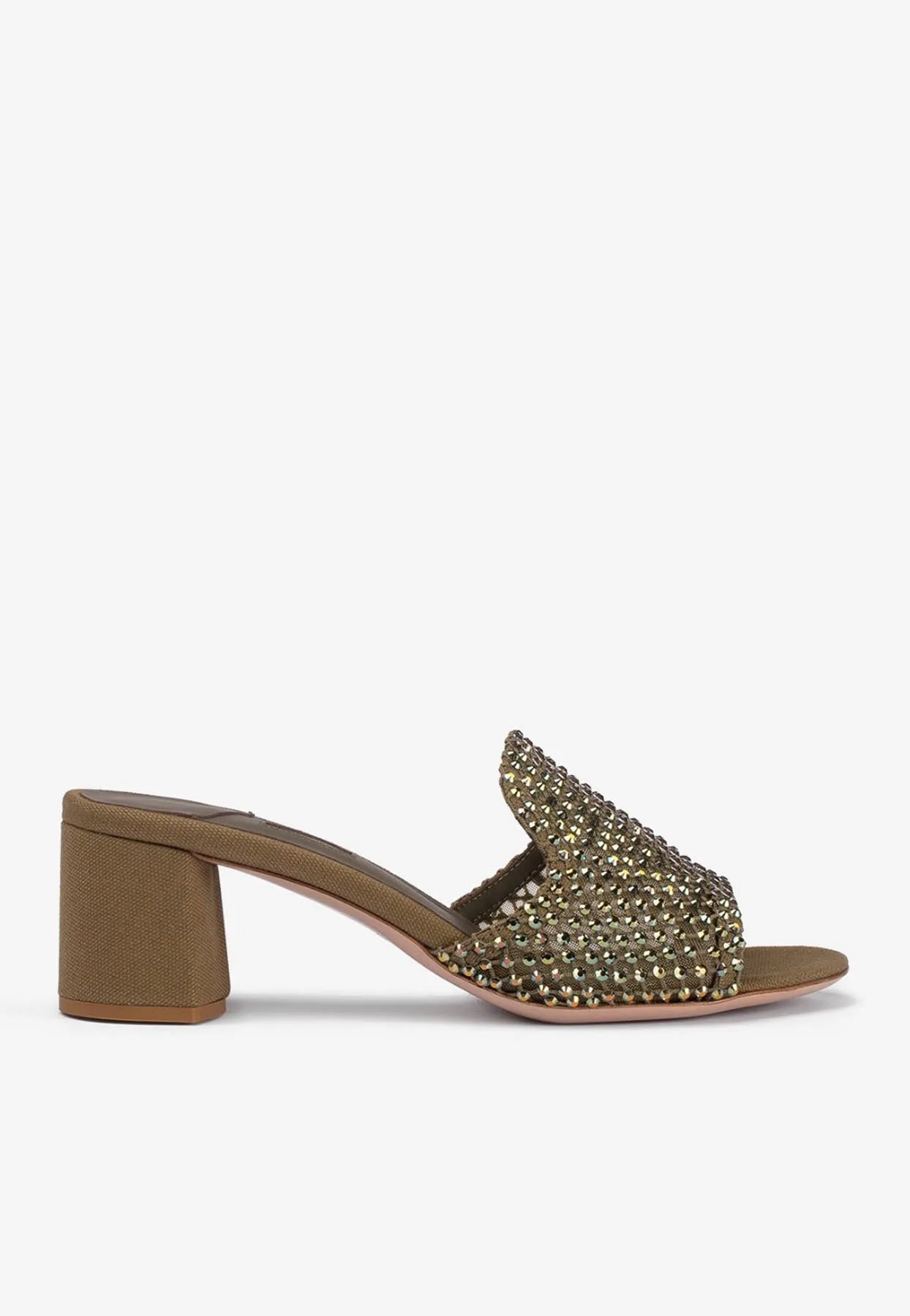 Gilda 60 Crystal-Embellished Sandals