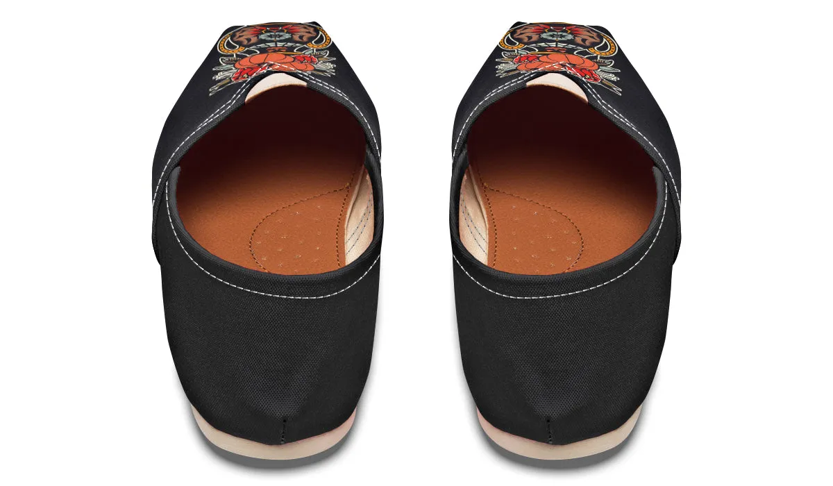 Halloween Vase Casual Shoes