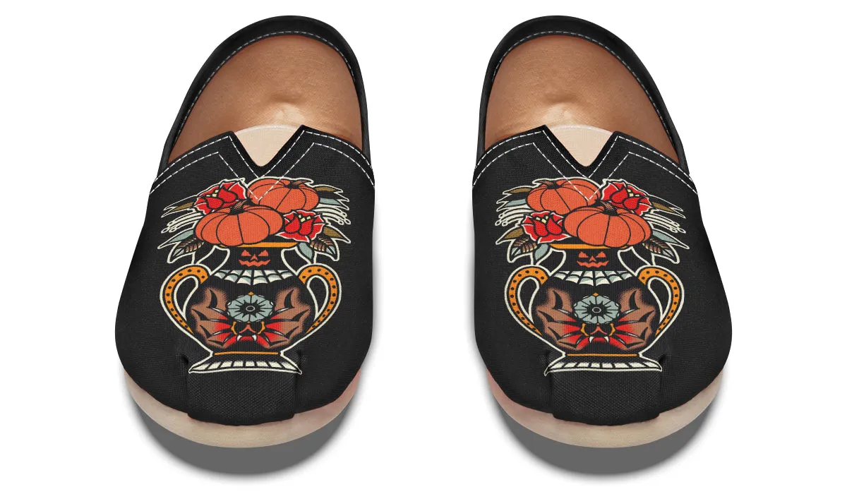 Halloween Vase Casual Shoes