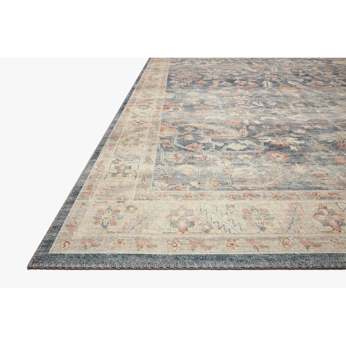 Hathaway Rug by Loloi - HTH-02 Denim/Multi