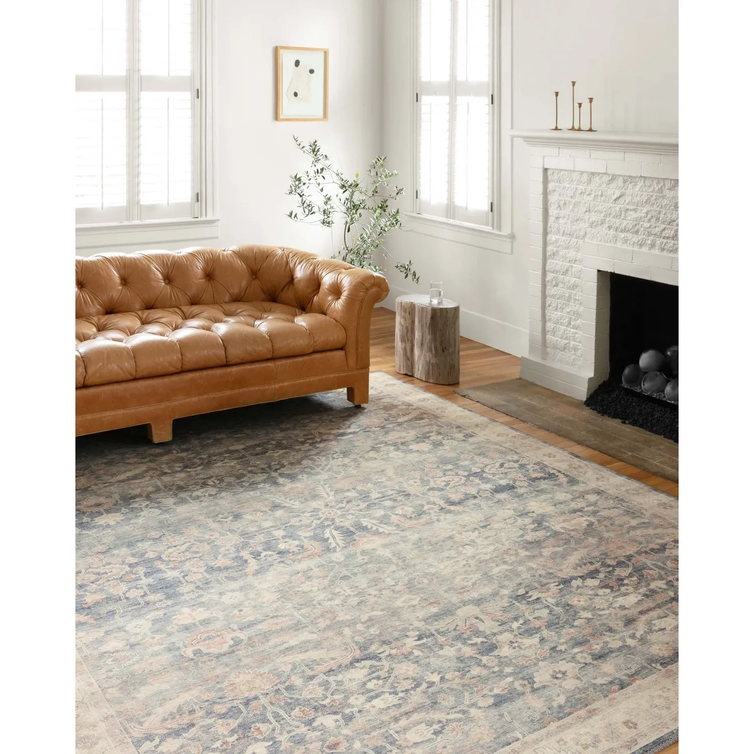 Hathaway Rug by Loloi - HTH-02 Denim/Multi