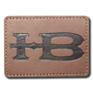 HB Leather Patch