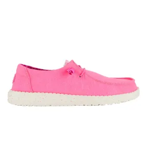 HEY DUDE- WOMEN'S WENDY STRETCH CANVAS SHOE