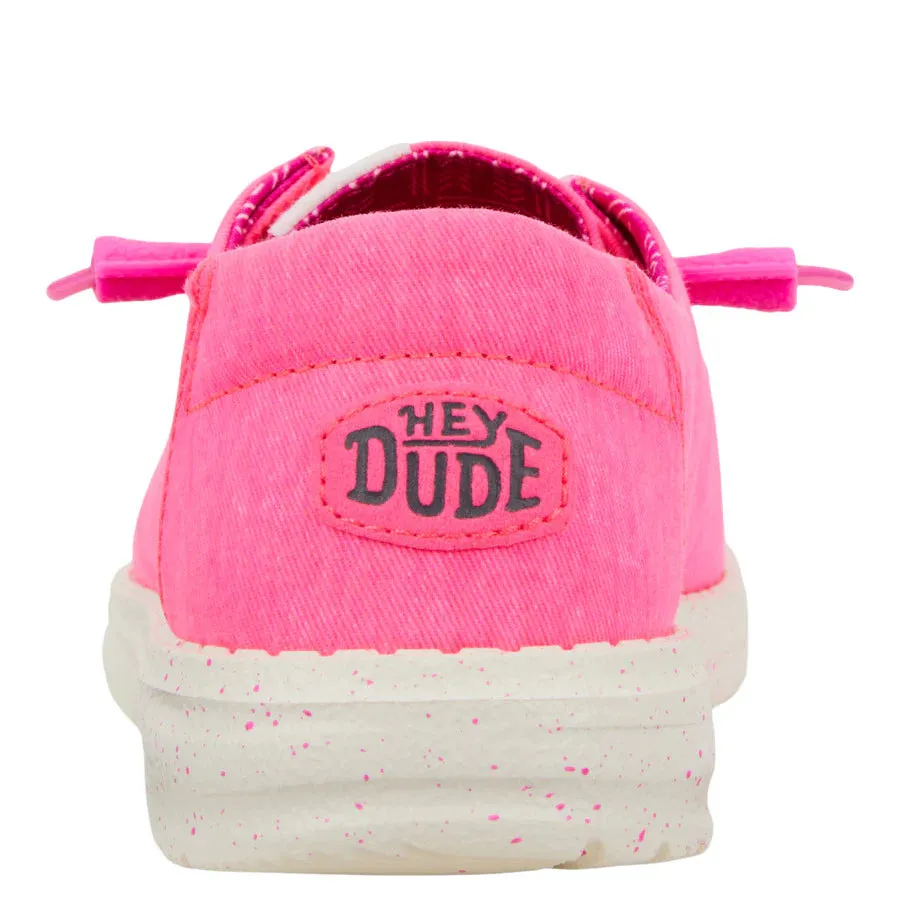 HEY DUDE- WOMEN'S WENDY STRETCH CANVAS SHOE
