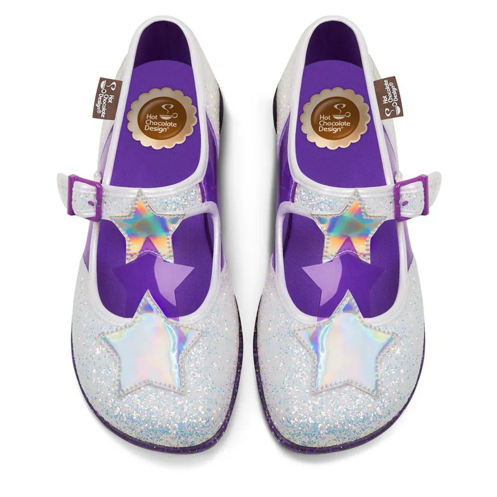 Hot Chocolate Chocolaticas Starlight Mary Jane Flat
