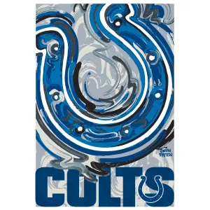 Indianapolis Colts, Suede GDN, Justin Patten Logo,14s3813jpal