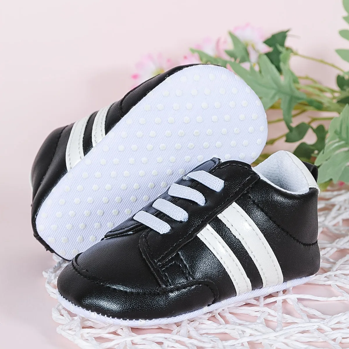 Infant Baby Girls Soft-soled Anti-slip Sneakers for Prewalker Stages