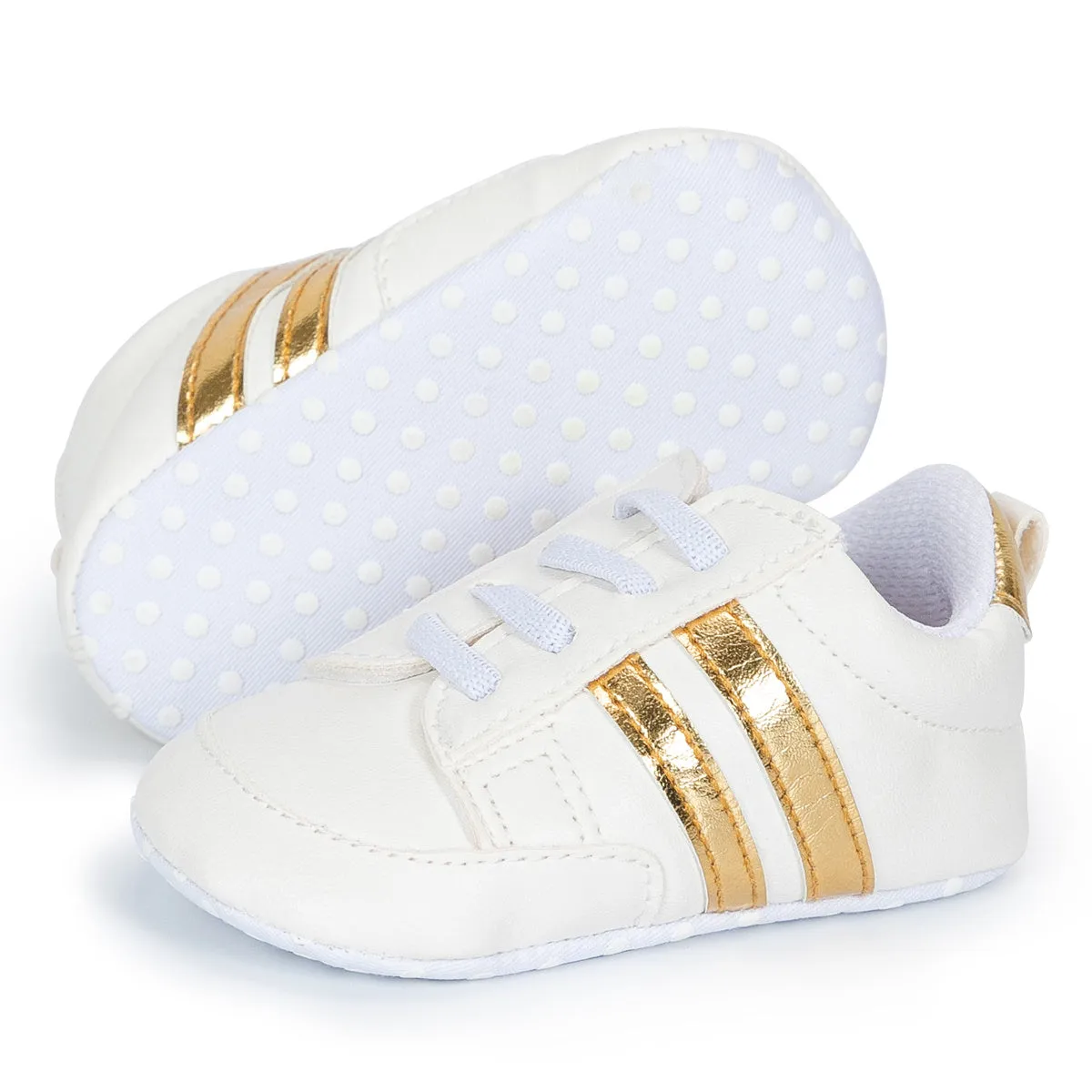 Infant Baby Girls Soft-soled Anti-slip Sneakers for Prewalker Stages