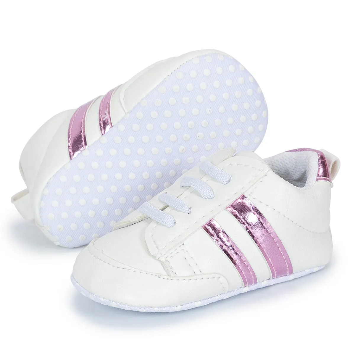 Infant Baby Girls Soft-soled Anti-slip Sneakers for Prewalker Stages