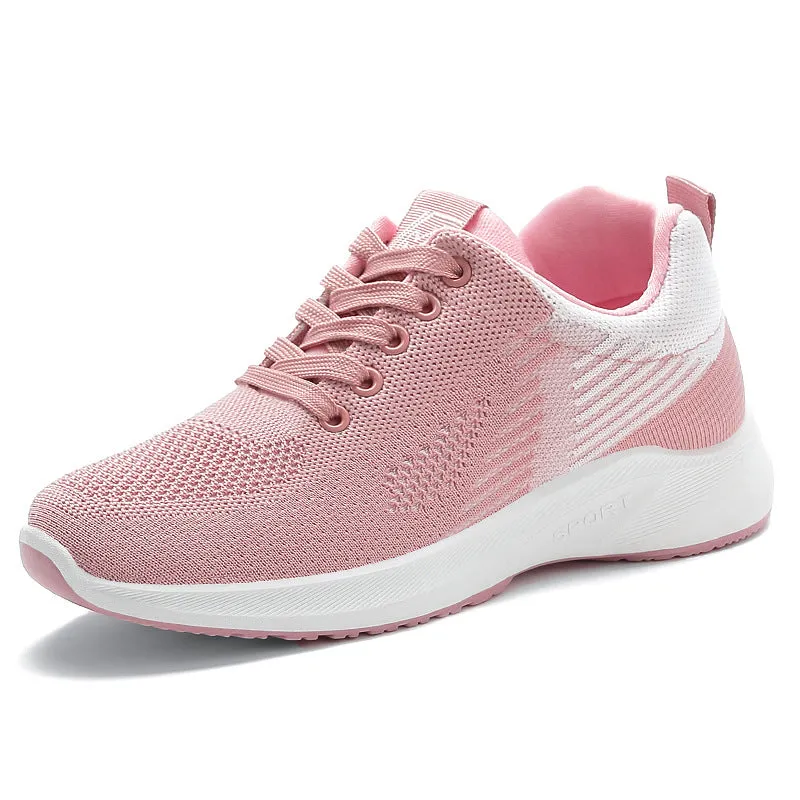 INSTOCK-Women's breathable lace-up sports shoes