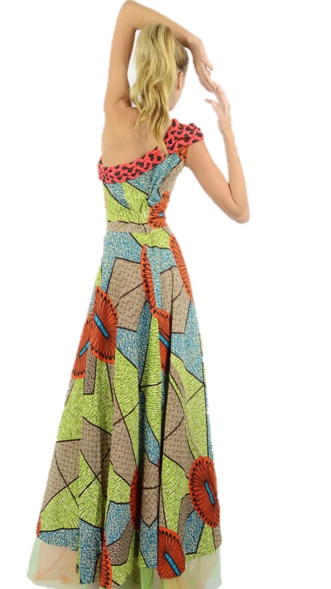 Island Queen Off Shoulder Maxie