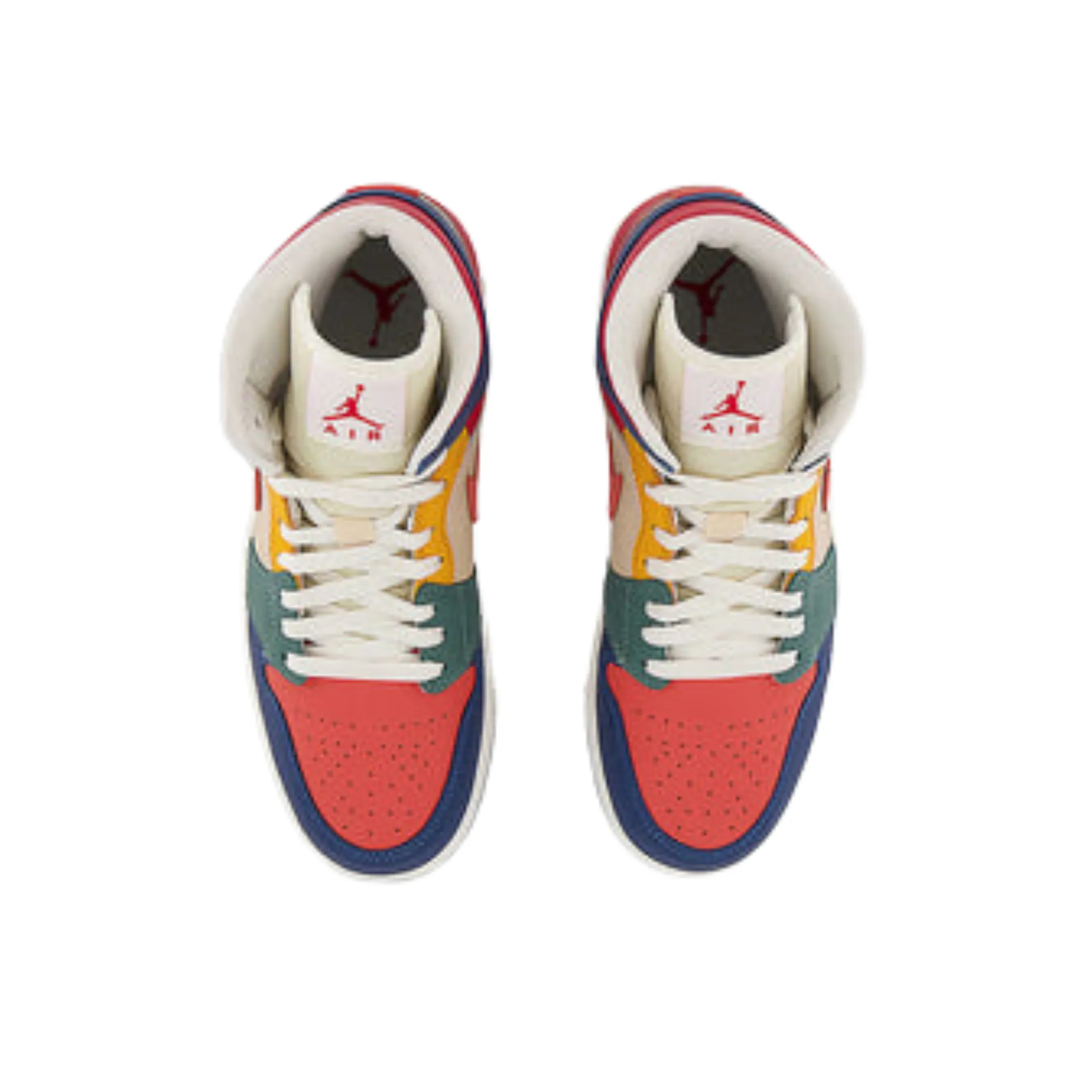JORDAN Air Jordan 1 brand-print leather high-top trainers