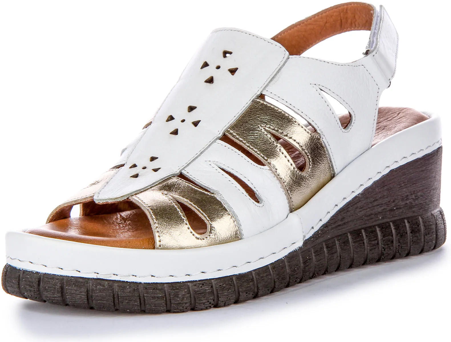 Justinreess England Zoey Soft Footbed In White | Secret Sale