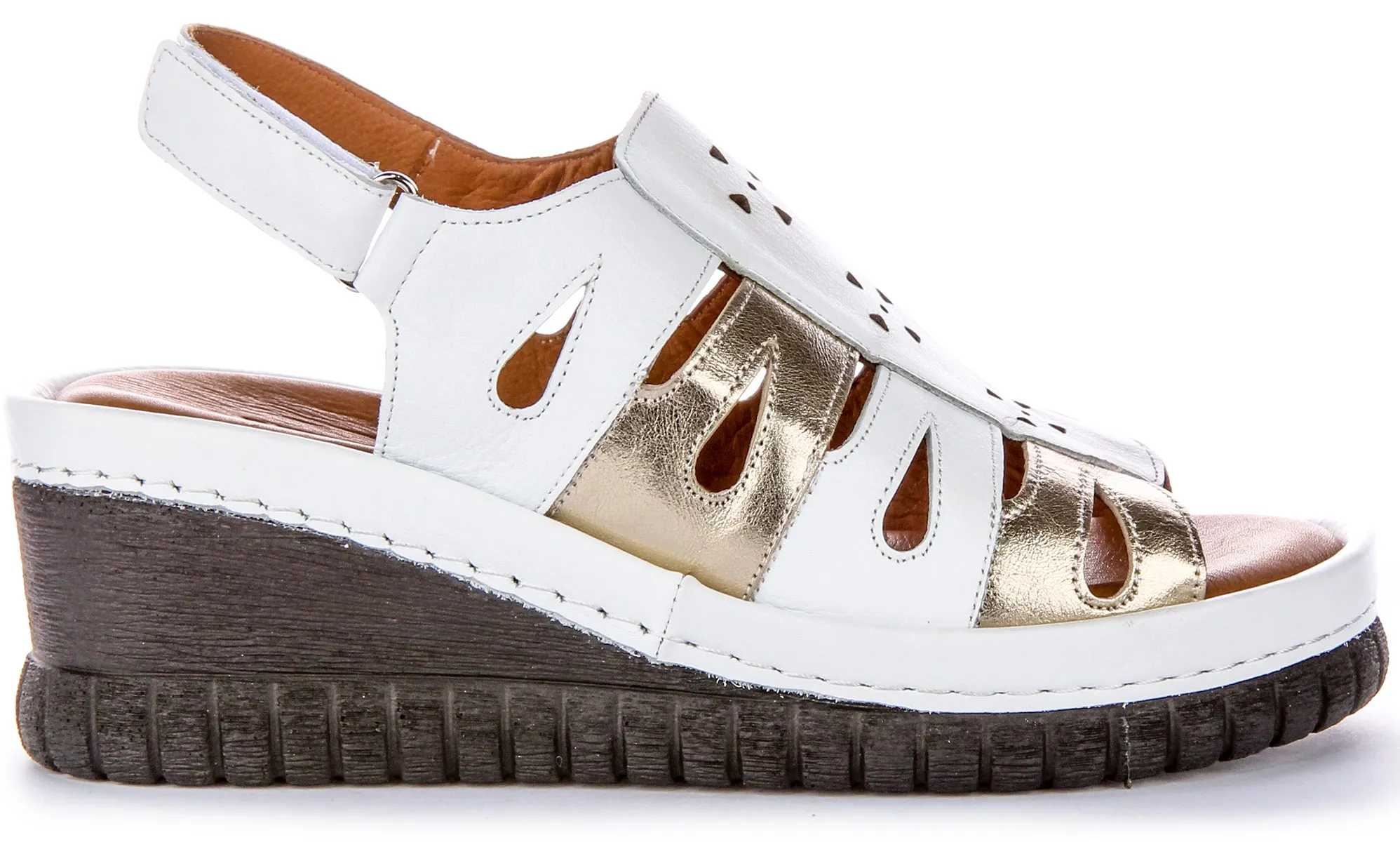 Justinreess England Zoey Soft Footbed In White | Secret Sale