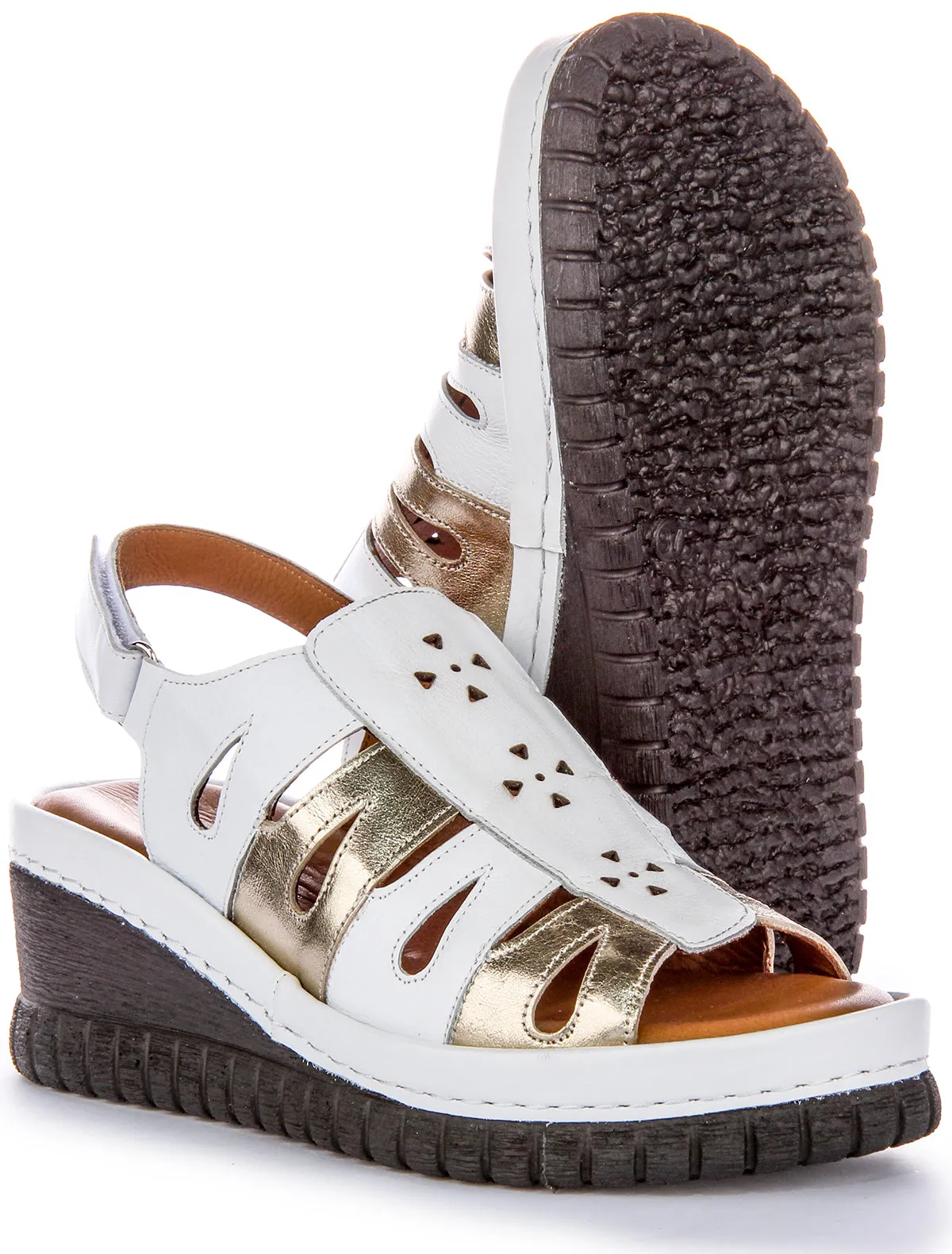 Justinreess England Zoey Soft Footbed In White | Secret Sale