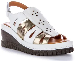 Justinreess England Zoey Soft Footbed In White | Secret Sale