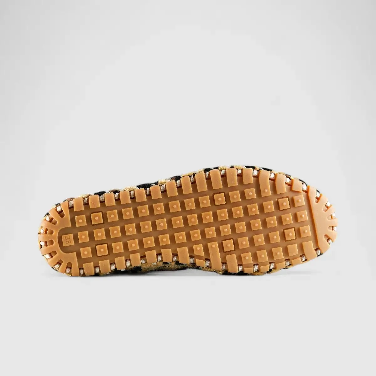 Karyoka Comfort Leather Casuals 1203 Beige Leopard