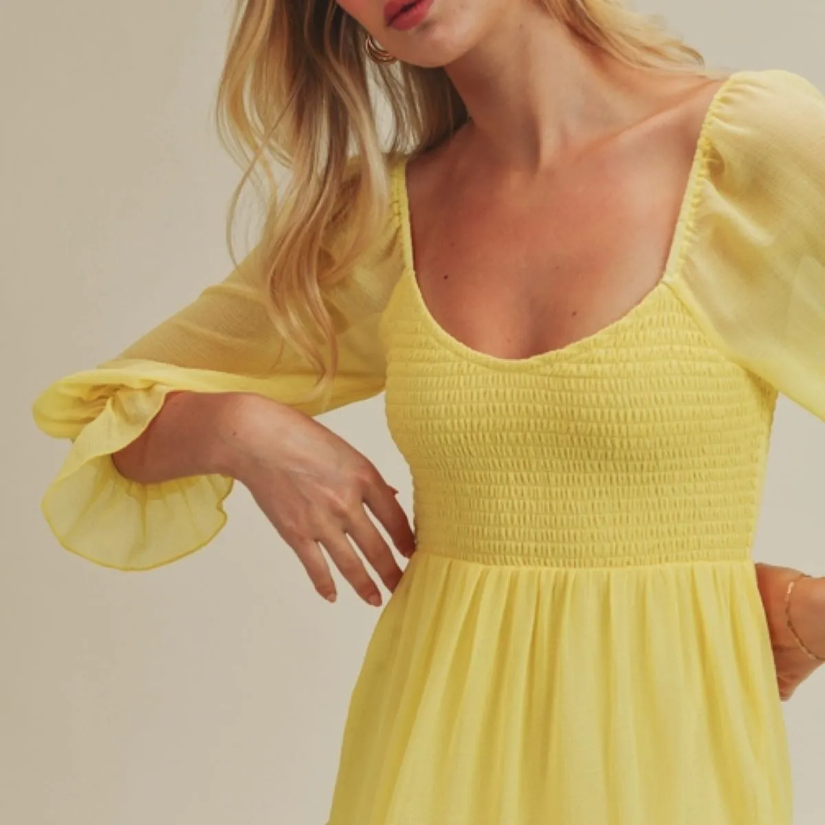 Limón Mini Dress