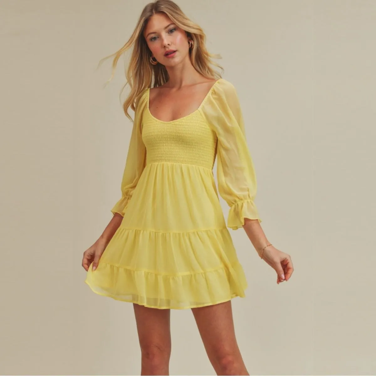 Limón Mini Dress