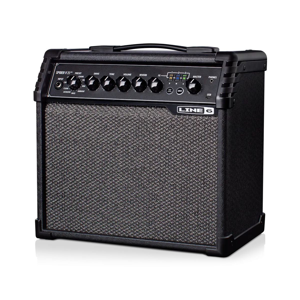 Line 6 Spider V20 MkII 20W Modeling Combo Guitar Amp (FLOOR MODEL)