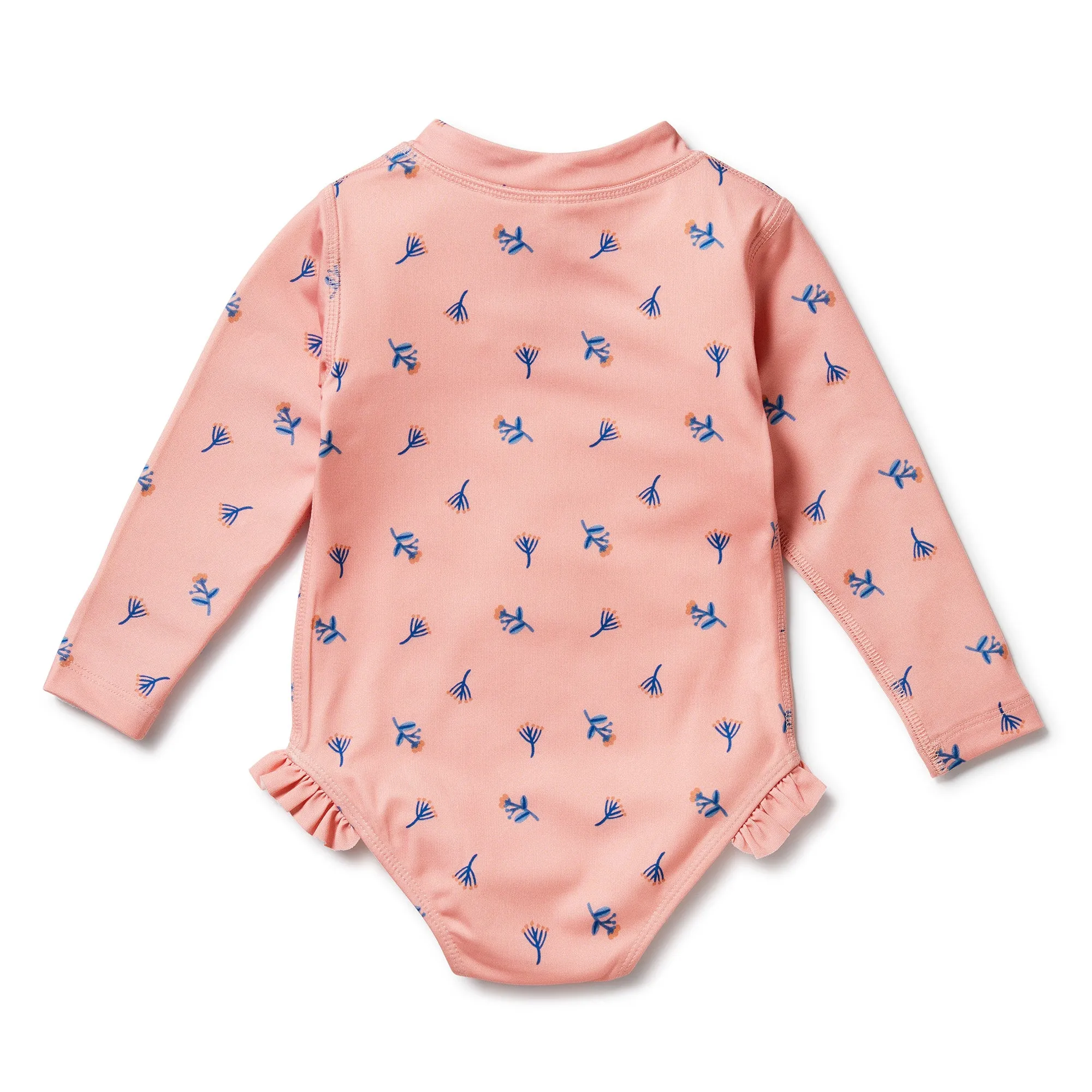 LITTLE FLOWER LS SWIMSUIT