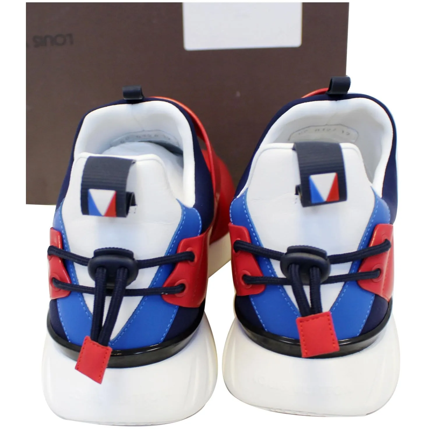 LOUIS VUITTON America's Cup Regatta Neoprene Sneakers Red - Last Call