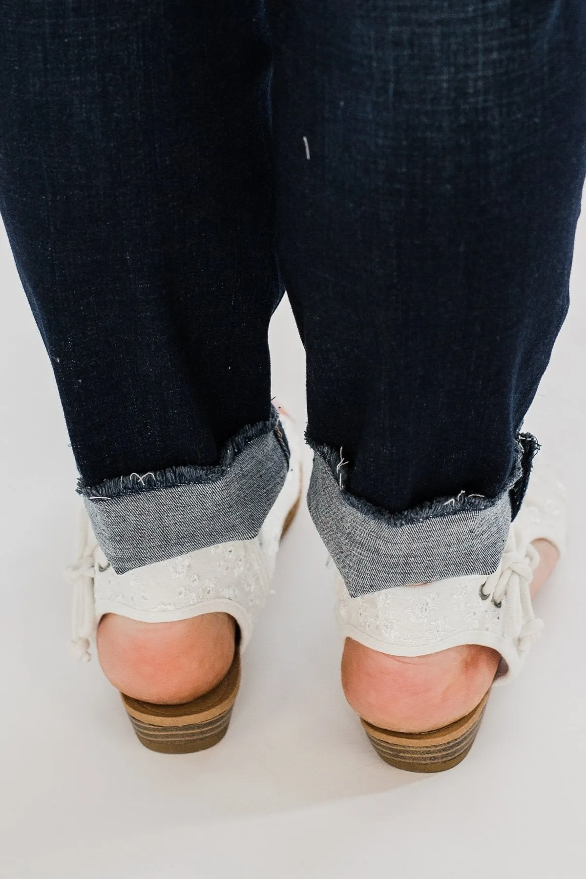 Luxe & Mix Lola Sandals- White