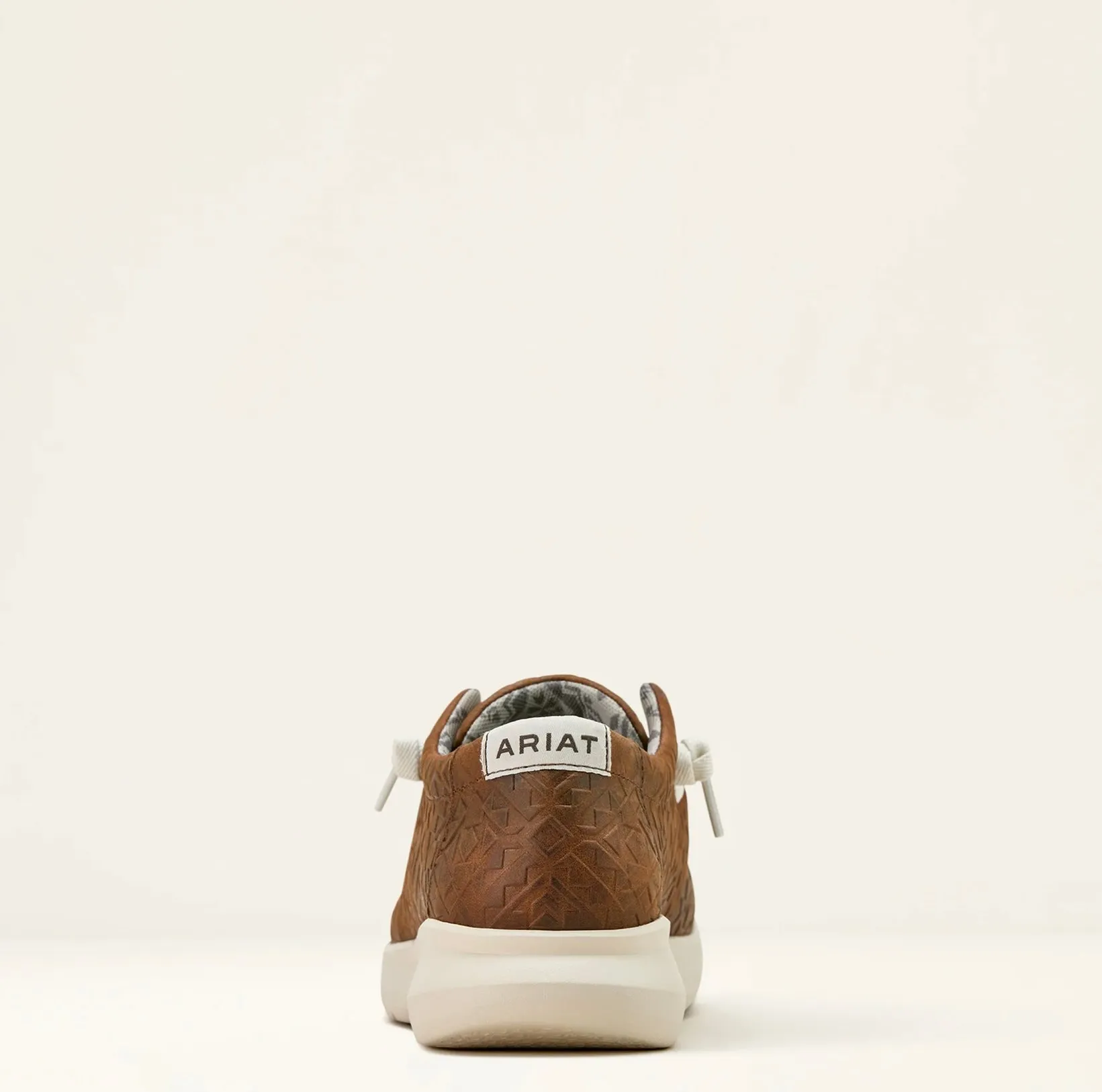 Men’s Ariat Hilo Mahogany Blanket Embossed Shoes