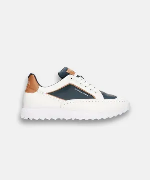 Men's Girona - White/Cognac/Navy