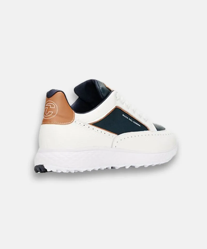 Men's Girona - White/Cognac/Navy