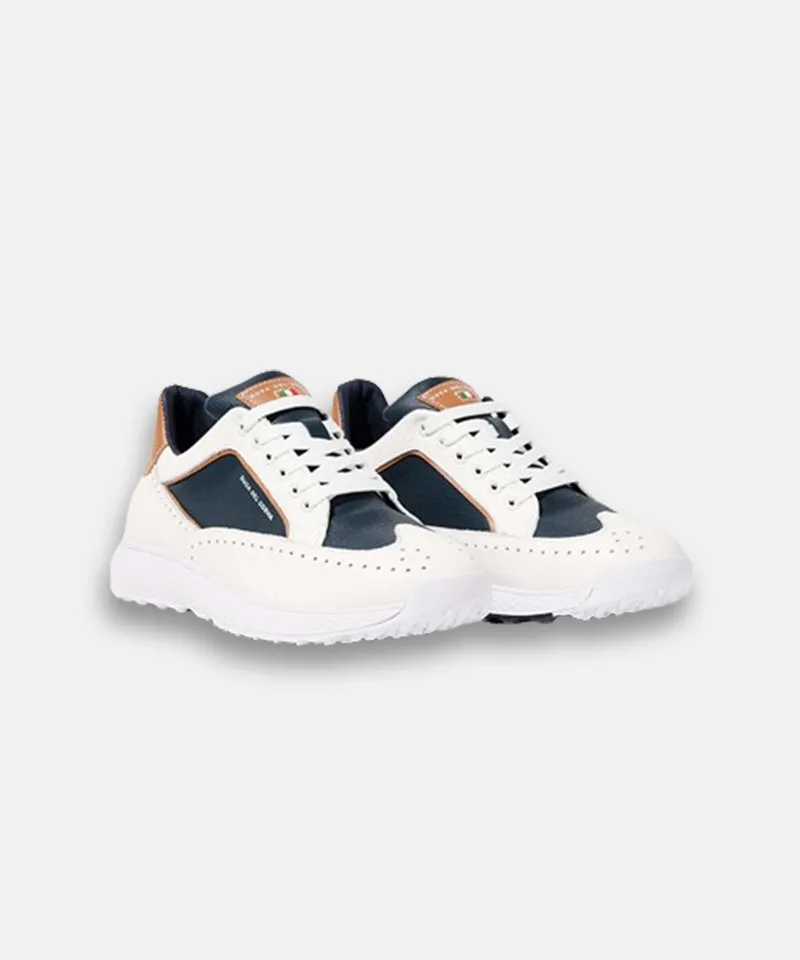 Men's Girona - White/Cognac/Navy