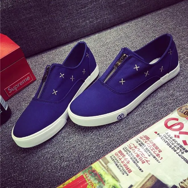Men's Slip On ZIp Up Shoe