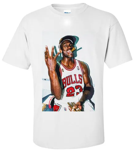 MICHAEL JORDAN: Cigar T Shirt