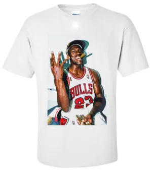 MICHAEL JORDAN: Cigar T Shirt