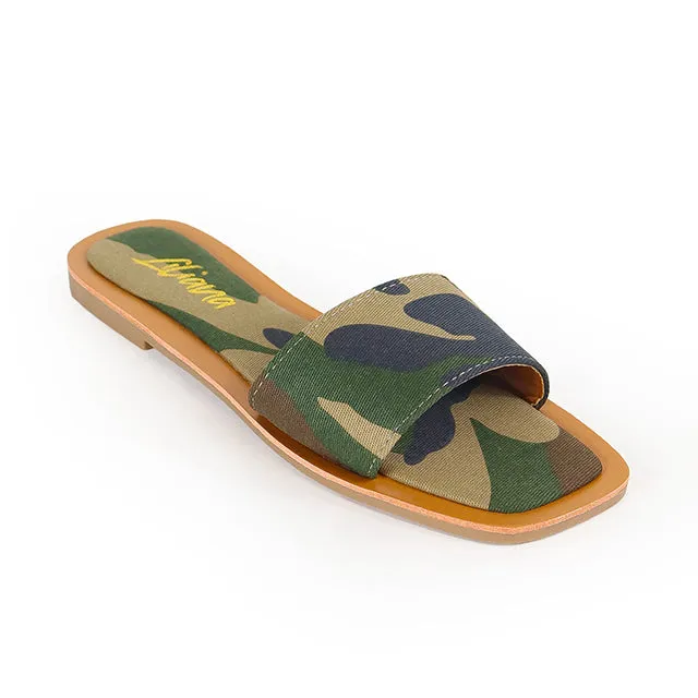 MINDEE-2 Camo Print Canvas