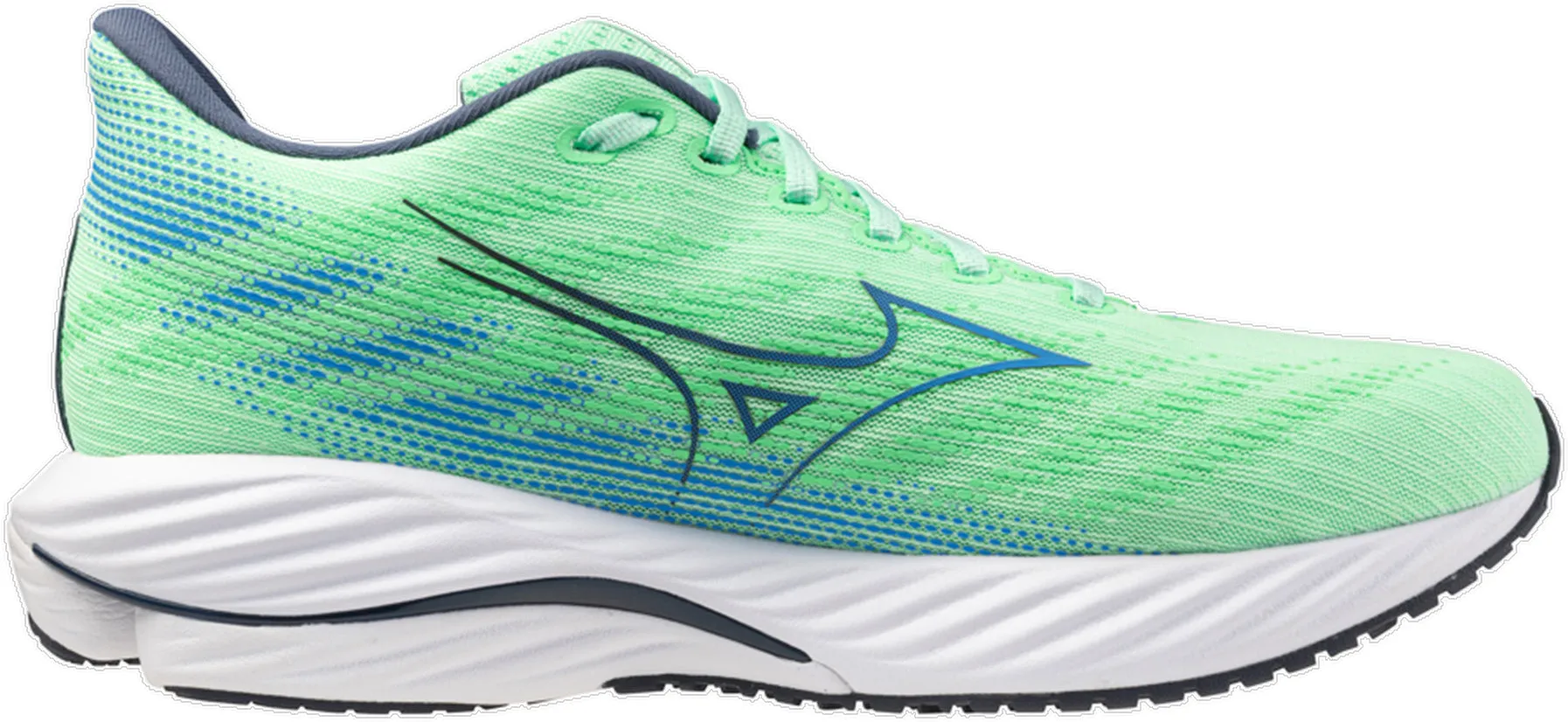 Mizuno Wave Rider 28 Mens Running Shoes - Green