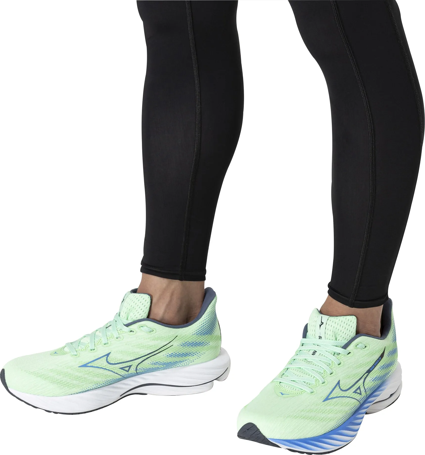 Mizuno Wave Rider 28 Mens Running Shoes - Green